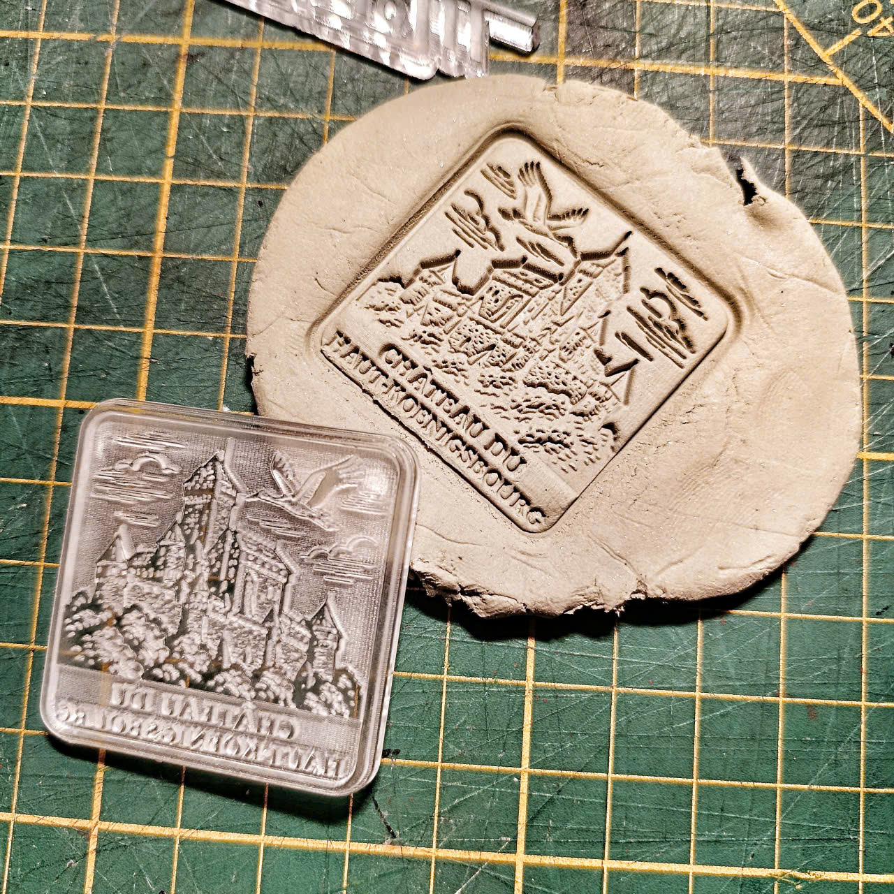 tampons en acrylique pour le cuir